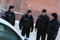 2017 - Развод сотрудников полиции, ДНД и охраны в г. Красноярск