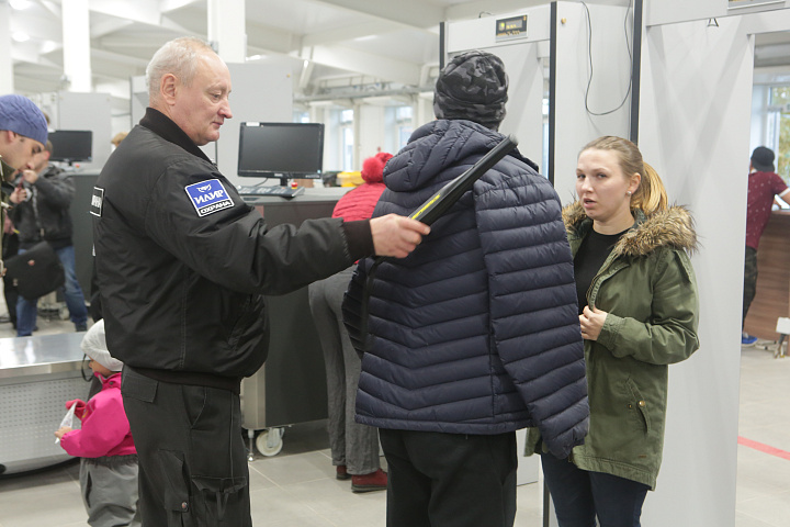 2018 - Охрана ледового дворца Кристалл Арена в Красноярске