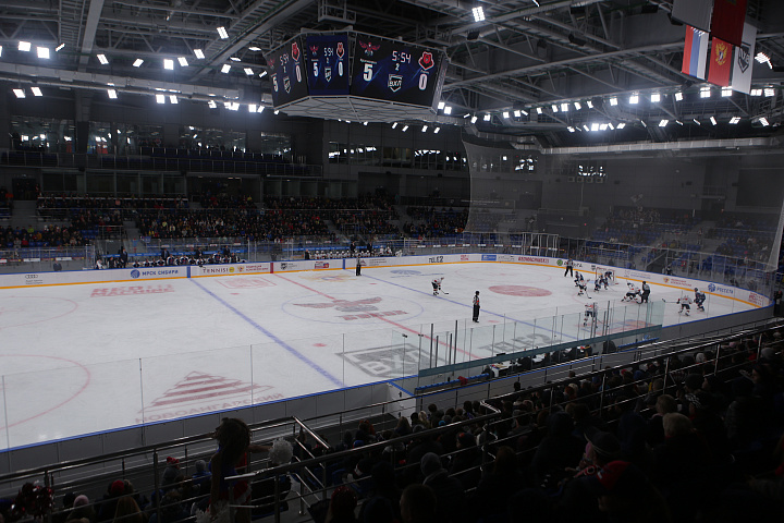 2018 - Охрана ледового дворца Кристалл Арена в Красноярске