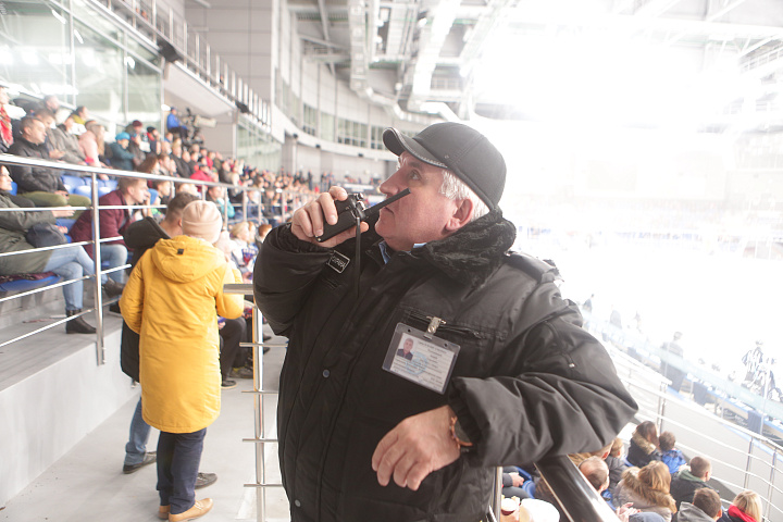 2018 - Охрана ледового дворца Кристалл Арена в Красноярске