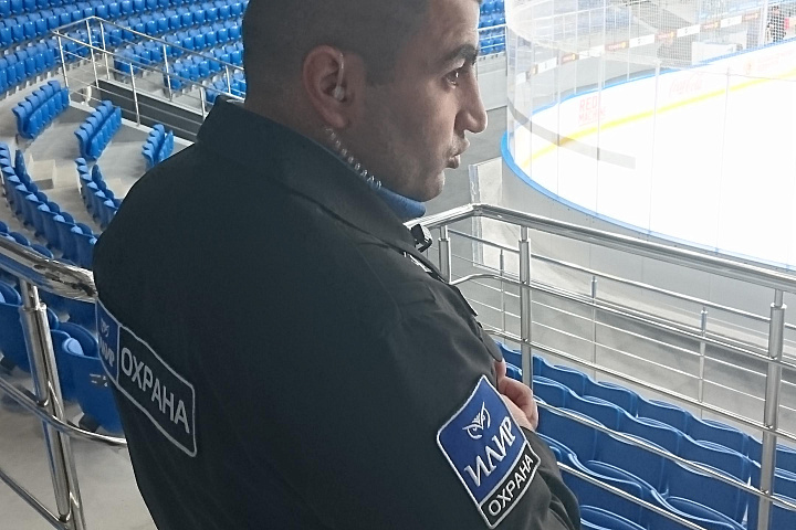 2018 - Охрана ледового дворца Кристалл Арена в Красноярске