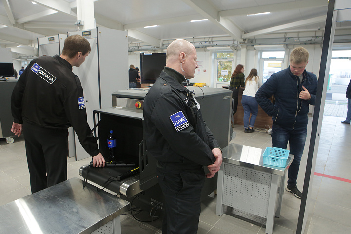 2018 - Охрана ледового дворца Кристалл Арена в Красноярске